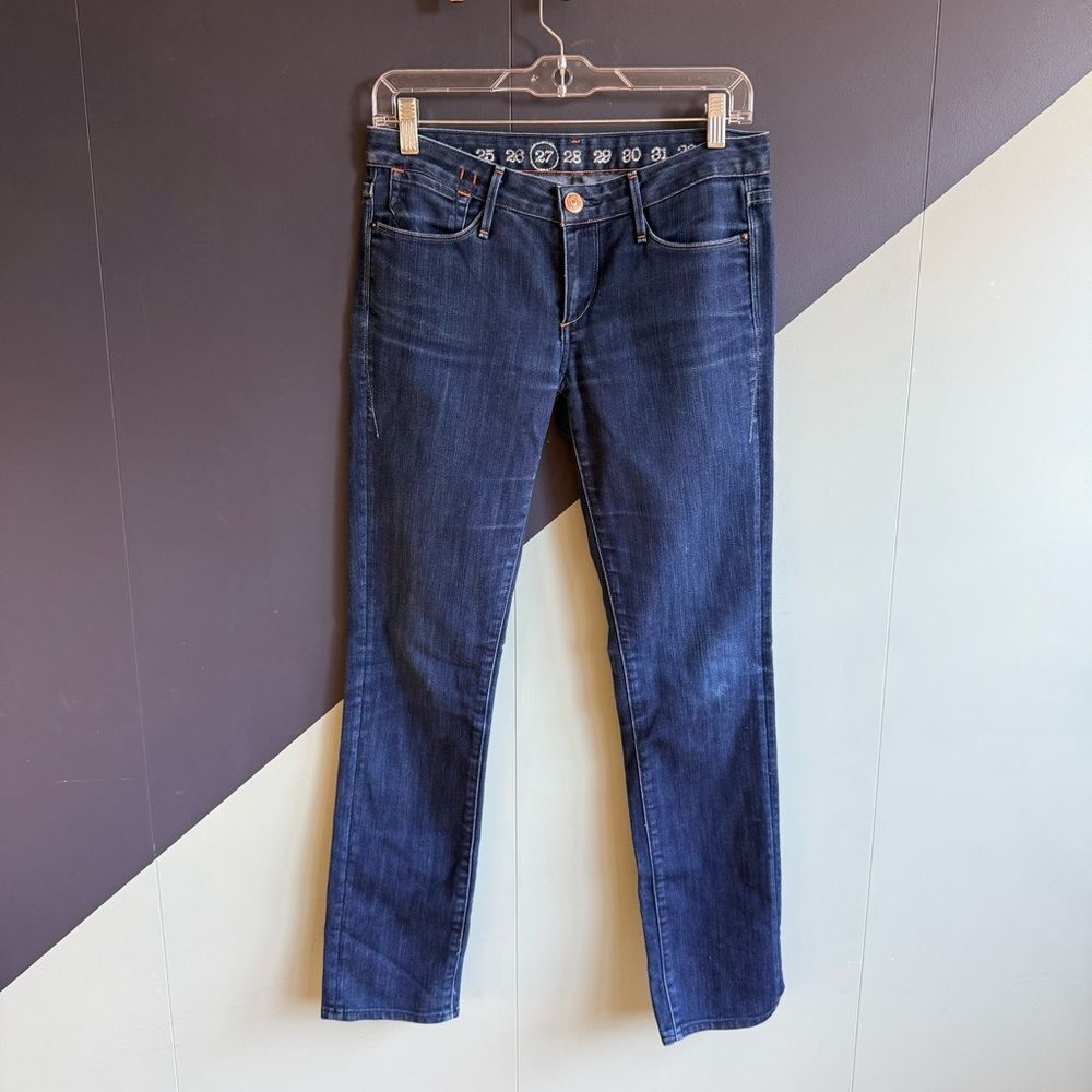 Earnest Sewn Harlan 93 Cigarette Leg Jeans, Size 27, VGUC